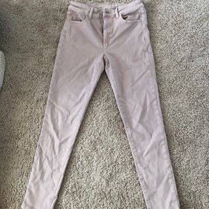 Pink jeans